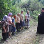 12 августа 2017 года, Преосвященный епископ Касимовский и Сасовский Дионисий посетил Троицкий храм с. Акаево".