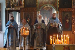 "26 октября 2017 год, в день празднования иконы Божией Матери «Иверская» состоялось соборное Богослужение духовенства Ермишинского благочиния."
