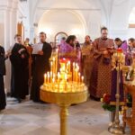 "В первую годовщину со дня упокоения приснопамятного архимандрита Афанасия (Культинова) в храме Преображения Господня п. Кадом прошли заупокойные богослужения."