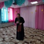 "Пасхальная встреча с настоятелем Архангельского храма п. Ермишь иереем Николаем Антоновым."