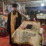 "В День памяти и скорби настоятель Казанского храма с. Царёво протоиерей Андрей Стаценко совершил заупокойную литию о жертвах Великой Отечественной войны"